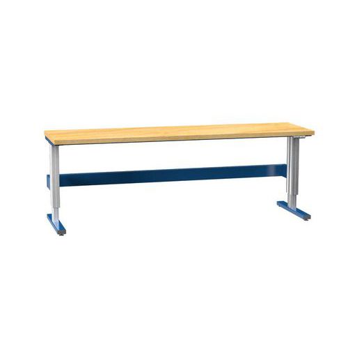 Stoły ERGO regulowane elektrycznie, 2500 x 700 x 770 (1170) mm, MULTIPLEX - Stół ERGO regulowany elektrycznie, 2500 x 700 x 770 (1170) mm, MULTIPLEX, 