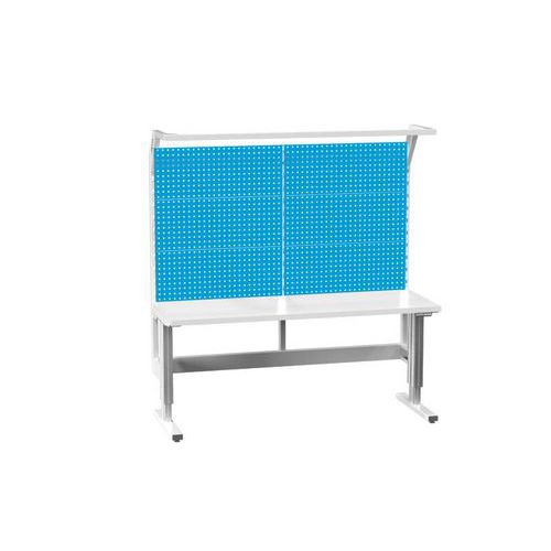 Stoły ERGO regulowane elektrycznie z przedłużeniem, 2000 x 700 x 770 (1170) mm, LAMINO - Stół ERGO regulowany elektrycznie z przedłużeniem, 2000 x 700