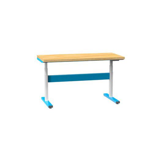 Stoły ERGO regulowane elektrycznie, 1500 x 700 x 660 (1100) mm, MULTIPLEX - Stół ERGO regulowany elektrycznie, 1500 x 700 x 660 (1100) mm, MULTIPLEX, 