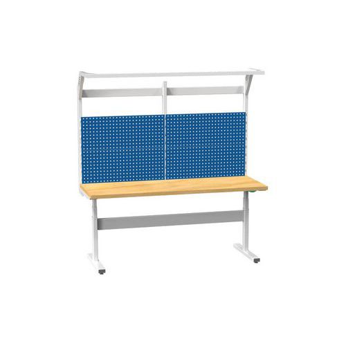 Stoły ERGO regulowane elektrycznie z przedłużeniem, 2000 x 700 x 660 (1100) mm, MULTIPLEX - Stół ERGO regulowany elektrycznie z przedłużeniem, 2000 x 