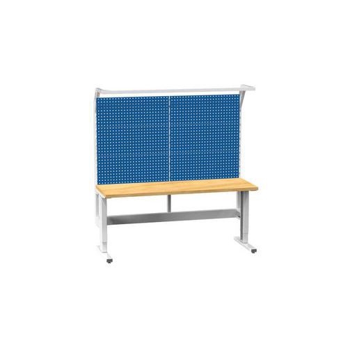 Stoły ERGO regulowane skokowo z przedłużeniem, 2000 x 700 x 770 (1170) mm, MULTIPLEX - Stół ERGO regulowany skokowo z przedłużeniem, 2000 x 700 x 770 