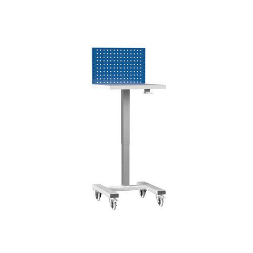 Stoliki boczne, 600 x 600 x 1500 mm, LAMINO - Stolik kawowy, 600 x 600 x 1500 mm, LAMINO, ciemnoniebieski