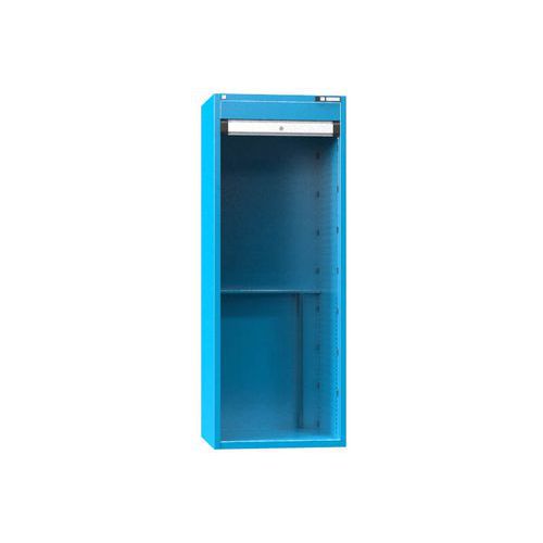 Szafki NC z roletą, 36x27D bez wyposażenia - Szafka NC z roletą, 36x27D bez wyposażenia, niebieska