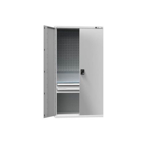 Szafki narzędziowe SK1-003, 1044 x 625 x 1950 mm - Szafka narzędziowa SK1-003, 1044 x 625 x 1950 mm, szaro-szara