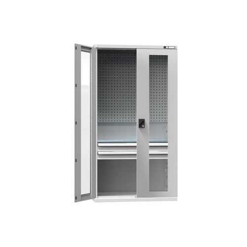 Szafki narzędziowe SK1-003S, 1044 x 625 x 1950 mm - Szafka narzędziowa SK1-003S, 1044 x 625 x 1950 mm, szaro-szara