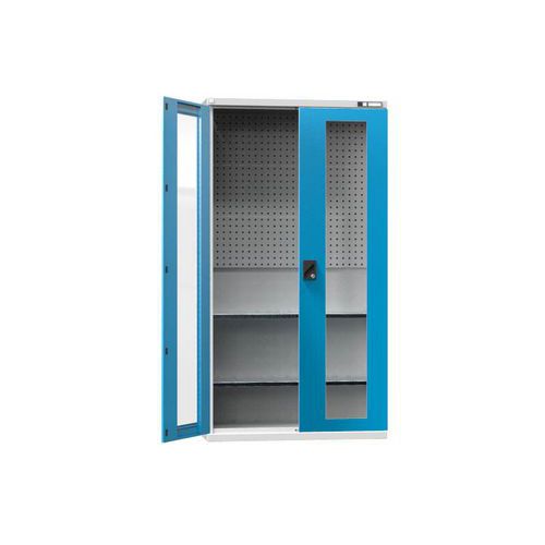 Szafki narzędziowe SK2-003S, 1044 x 405 x 1950 mm - Szafka narzędziowa SK2-003S, 1044 x 405 x 1950 mm, szaro-niebieska