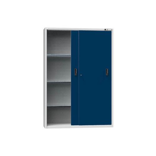 Szafki narzędziowe SP2-001, 1350 x 405 x 1950 mm - Szafka narzędziowa SP2-001, 1350 x 405 x 1950 mm, szaro-ciemnoniebieska