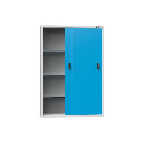 Szafki narzędziowe SP2-001, 1350 x 405 x 1950 mm - Szafka narzędziowa SP2-001, 1350 x 405 x 1950 mm, szaro-niebieska