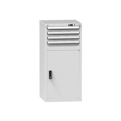 Szafki szufladowe ZA1, 578 x 600 x 1215 mm - Szafka szufladowa ZA1, 578 x 600 x 1215 mm, szaro-szara