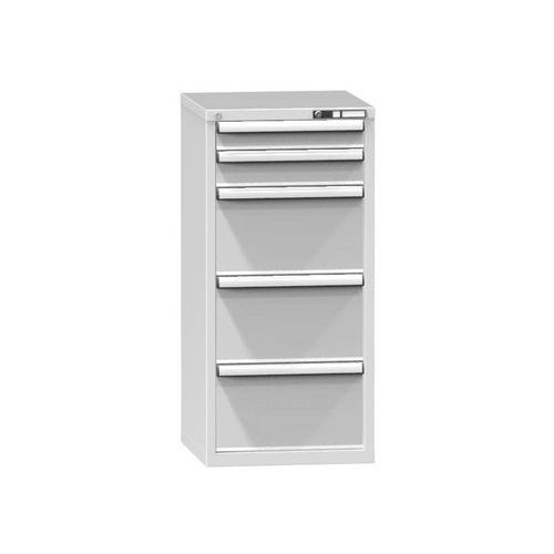 Szafki szufladowe ZA3, 578 x 600 x 1215 mm - Szafka szufladowa ZA3, 578 x 600 x 1215 mm, szaro-szara