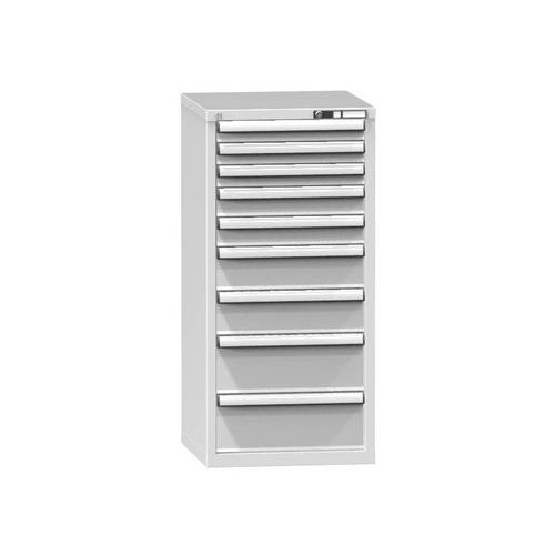 Szafki szufladowe ZA4, 578 x 600 x 1215 mm - Szafka szufladowa ZA4, 578 x 600 x 1215 mm, szaro-szara