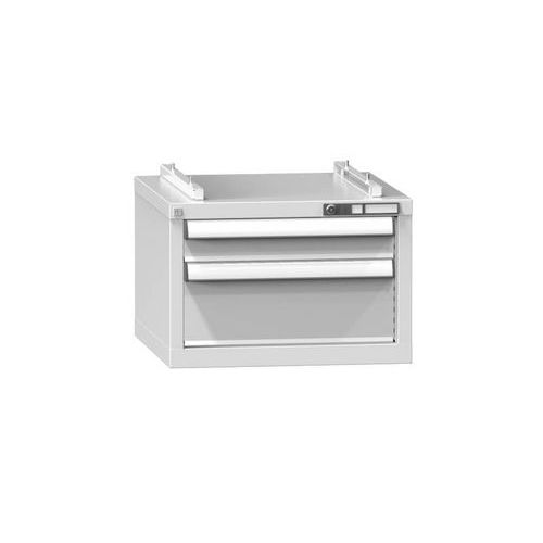 Szafki szufladowe ZA2ERGO, 578 x 600 x 390 mm - Szafka szufladowa ZA2ERGO, 578 x 600 x 390 mm, szaro-szara