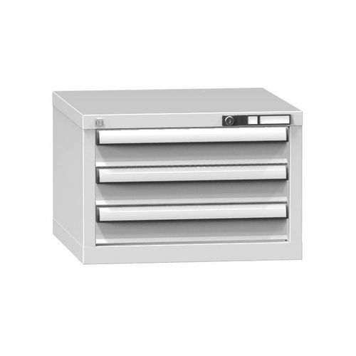 Szafki szufladowe ZA3, 578 x 600 x 390 mm - Szafka szufladowa ZA3, 578 x 600 x 390 mm, szaro-szara
