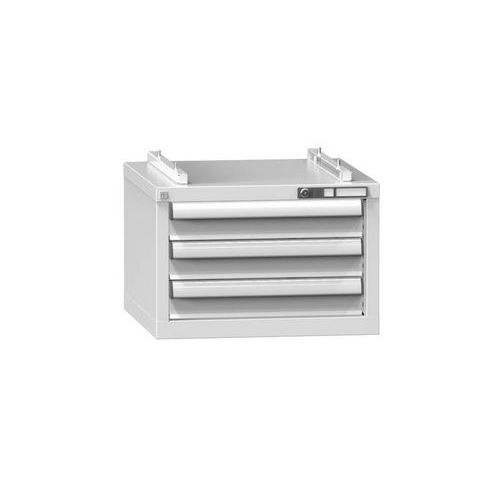 Szafki szufladowe ZA3ERGO, 578 x 600 x 390 mm - Szafka szufladowa ZA3ERGO, 578 x 600 x 390 mm, szaro-szara
