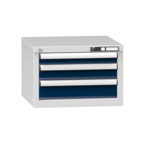 Szafki szufladowe ZA4, 578 x 600 x 390 mm - Szafka szufladowa ZA4, 578 x 600 x 390 mm, szaro-ciemnoniebieska
