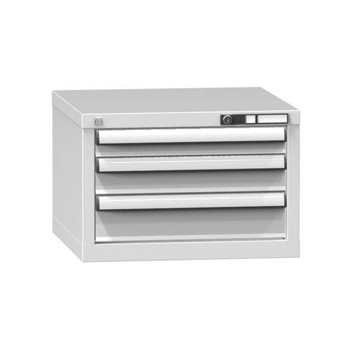 Szafki szufladowe ZA4, 578 x 600 x 390 mm - Szafka szufladowa ZA4, 578 x 600 x 390 mm, szaro-szara