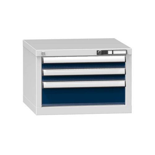 Szafki szufladowe ZA5, 578 x 600 x 390 mm - Szafka szufladowa ZA5, 578 x 600 x 390 mm, szaro-ciemnoniebieska