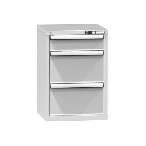 Szafki szufladowe ZA3, 578 x 600 x 840 mm - Szafka szufladowa ZA3, 578 x 600 x 840 mm, szaro-szara