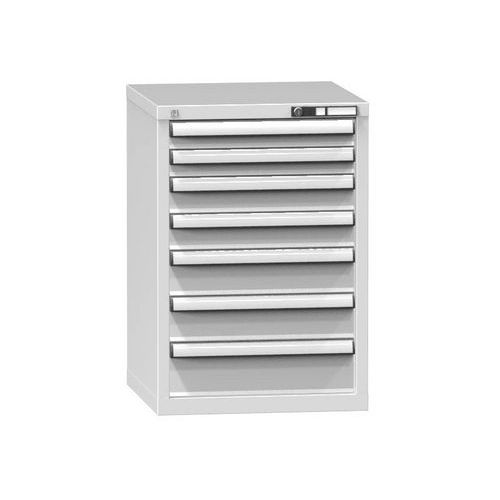 Szafki szufladowe ZA5, 578 x 600 x 840 mm - Szafka szufladowa ZA5, 578 x 600 x 840 mm, szaro-szara