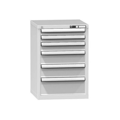 Szafki szufladowe ZA7, 578 x 600 x 840 mm - Szafka szufladowa ZA7, 578 x 600 x 840 mm, szaro-szara