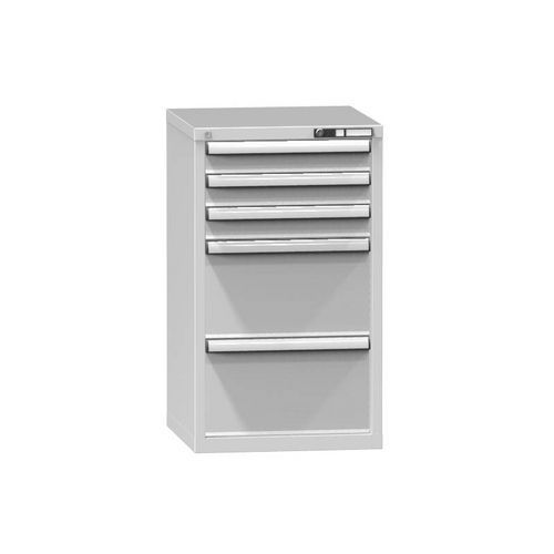 Szafki szufladowe ZA3, 578 x 600 x 990 mm - Szafka szufladowa ZA3, 578 x 600 x 990 mm, szaro-szara