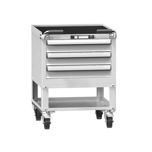 Wózki warsztatowe ZAM39-1, 27x27D, 578 x 600 x 785 mm - Wózek warsztatowy ZAM39-1, 27x27D, 578 x 600 x 785 mm, szaro-szary