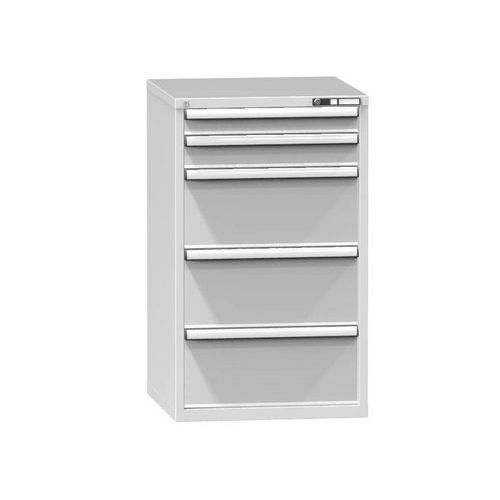 Szafki szufladowe ZB3, 731 x 753 x 1215 mm - Szafka szufladowa ZB3, 731 x 753 x 1215 mm, szaro-szara