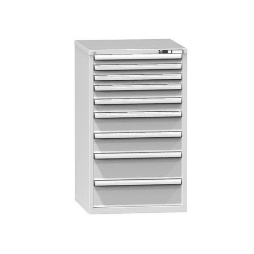 Szafki szufladowe ZB4, 731 x 753 x 1215 mm - Szafka szufladowa ZB4, 731 x 753 x 1215 mm, szaro-szara
