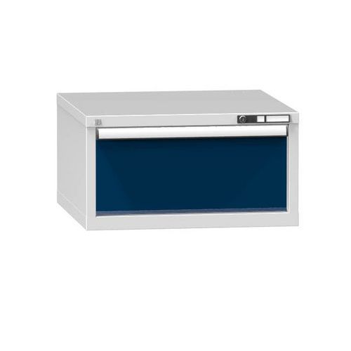 Szafki szufladowe ZB1, 731 x 753 x 390 mm - Szafka szufladowa ZB1, 731 x 753 x 390 mm, szaro-ciemnoniebieska