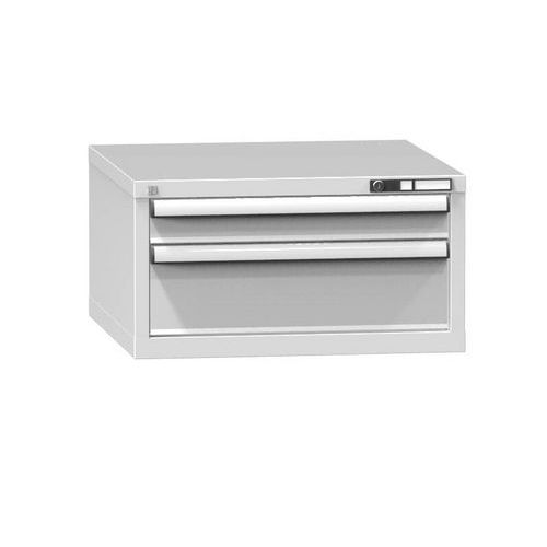 Szafki szufladowe ZB2, 731 x 753 x 390 mm - Szafka szufladowa ZB2, 731 x 753 x 390 mm, szaro-szara