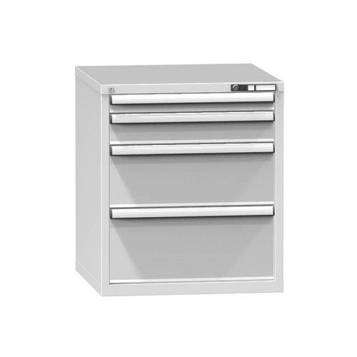 Szafki szufladowe ZB4, 731 x 753 x 840 mm - Szafka szufladowa ZB4, 731 x 753 x 840 mm, szaro-szara