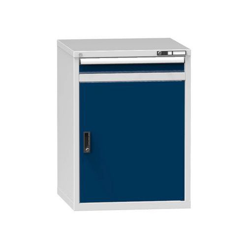 Szafki szufladowe ZB1, 731 x 753 x 990 mm - Szafka szufladowa ZB1, 731 x 753 x 990 mm, szaro-ciemnoniebieska