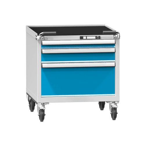 Wózki warsztatowe ZBM59-1, 36x36D, 731 x 753 x 810 mm - Wózek warsztatowy ZBM59-1, 36x36D, 731 x 753 x 810 mm, szaro-niebieski