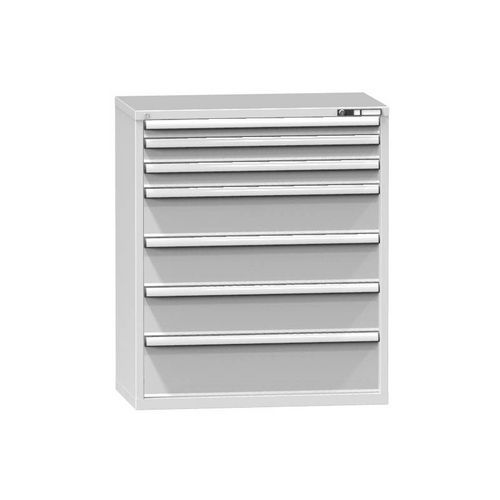 Szafki szufladowe ZC5, 1037 x 600 x 1215 mm - Szafka szufladowa ZC5, 1037 x 600 x 1215 mm, szaro-szara