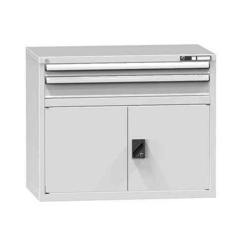 Szafki szufladowe ZC2, 1037 x 600 x 840 mm - Szafka szufladowa ZC2, 1037 x 600 x 840 mm, szaro-szara