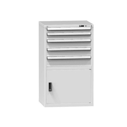 Szafki szufladowe ZD2, 731 x 600 x 1215 mm - Szafka szufladowa ZD2, 731 x 600 x 1215 mm, szaro-szara