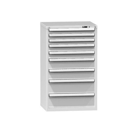 Szafki szufladowe ZD4, 731 x 600 x 1215 mm - Szafka szufladowa ZD4, 731 x 600 x 1215 mm, szaro-szara