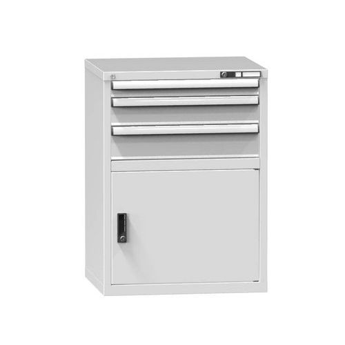 Szafki szufladowe ZD2, 731 x 600 x 990 mm - Szafka szufladowa ZD2, 731 x 600 x 990 mm, szaro-szara