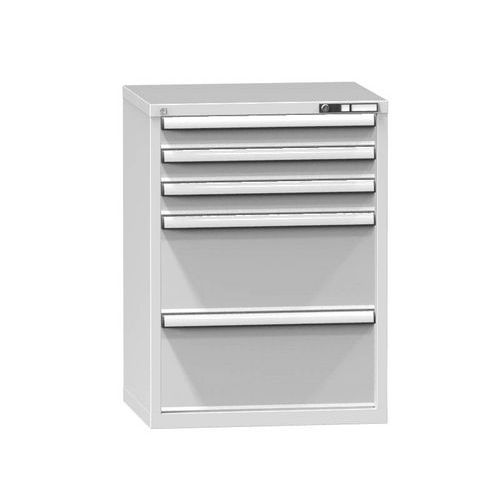 Szafki szufladowe ZD3, 731 x 600 x 990 mm - Szafka szufladowa ZD3, 731 x 600 x 990 mm, szaro-szara