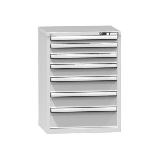 Szafki szufladowe ZD6, 731 x 600 x 990 mm - Szafka szufladowa ZD6, 731 x 600 x 990 mm, szaro-szara