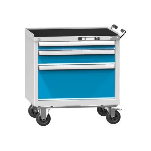 Wózki warsztatowe ZDM59-1, 36x27D, 731 x 600 x 810 mm - Wózek warsztatowy ZDM59-1, 36x27D, 731 x 600 x 810 mm, szaro-niebieski