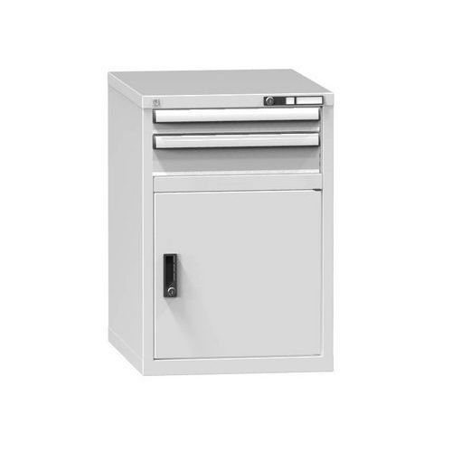 Szafki szufladowe ZE2, 578 x 753 x 840 mm - Szafka szufladowa ZE2, 578 x 753 x 840 mm, szaro-szara