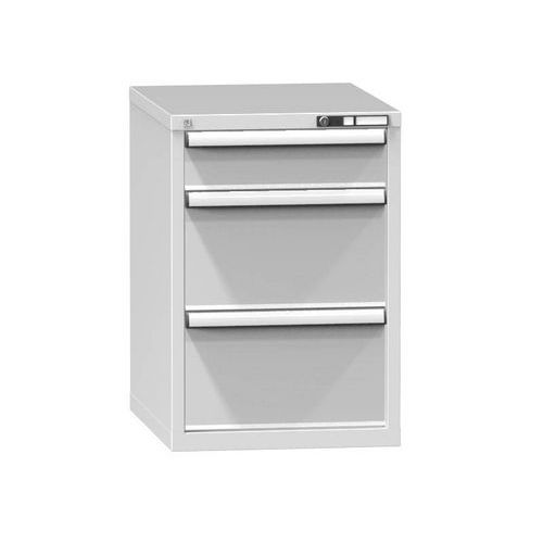 Szafki szufladowe ZE3, 578 x 753 x 840 mm - Szafka szufladowa ZE3, 578 x 753 x 840 mm, szaro-szara