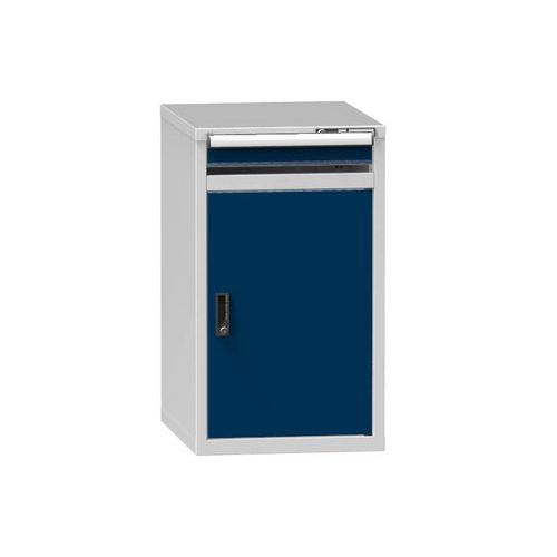 Szafki szufladowe ZE1, 578 x 753 x 990 mm - Szafka szufladowa ZE1, 578 x 753 x 990 mm, szaro-ciemnoniebieska