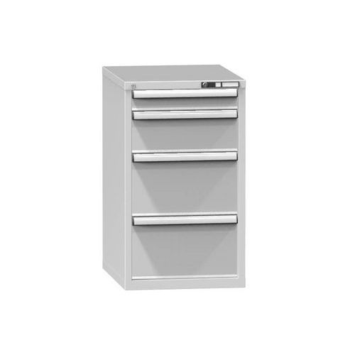 Szafki szufladowe ZE5, 578 x 753 x 990 mm - Szafka szufladowa ZE5, 578 x 753 x 990 mm, szaro-szara