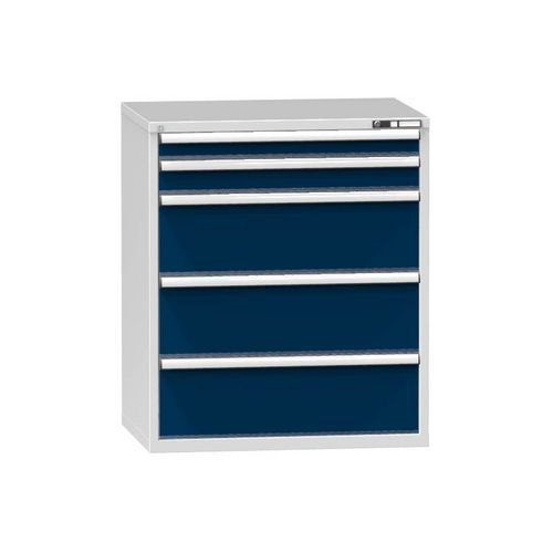 Szafki szufladowe ZG1, 1037 x 753 x 1215 mm - Szafka szufladowa ZG1, 1037 x 753 x 1215 mm, szaro-ciemnoniebieska