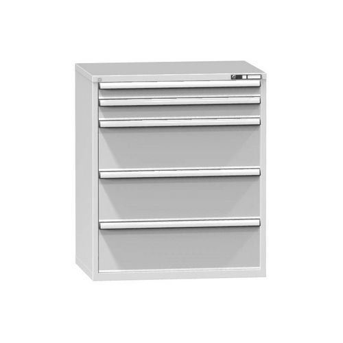 Szafki szufladowe ZG1, 1037 x 753 x 1215 mm - Szafka szufladowa ZG1, 1037 x 753 x 1215 mm, szaro-szara
