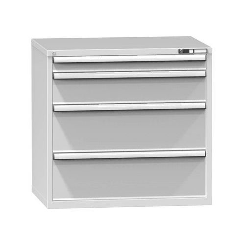Szafki szufladowe ZG1, 1037 x 753 x 990 mm - Szafka szufladowa ZG1, 1037 x 753 x 990 mm, szaro-szara
