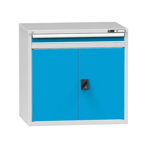 Szafki szufladowe ZG6, 1037 x 753 x 990 mm - Szafka szufladowa ZG6, 1037 x 753 x 990 mm, szaro-niebieska