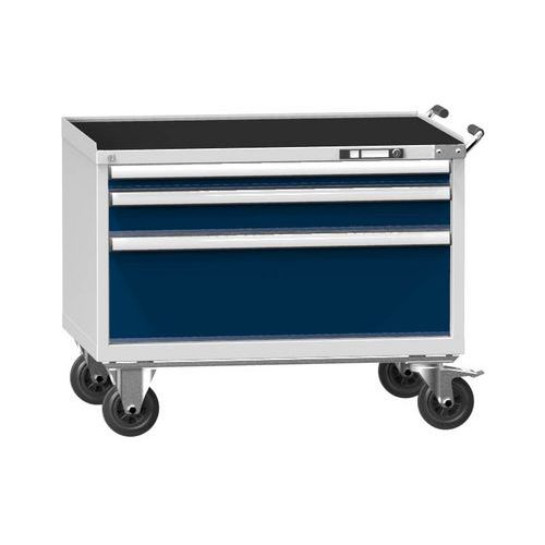 Wózki warsztatowe ZGM59-1, 54x36D, 1037 x 753 x 855 mm - Wózek warsztatowy ZGM59-1, 54x36D, 1037 x 753 x 855 mm, szaro-ciemnoniebieski